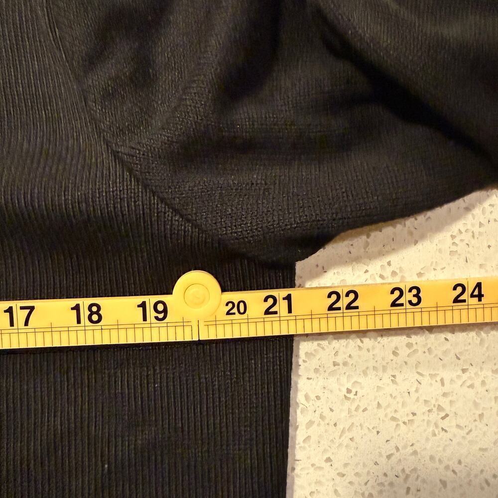 Epic Steven Vintage Black Cardigan Women Large White Trim  Preppy Classic Retro - Picture 8 of 9